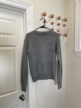 Ralph Lauren - Sketland Wool Crewneck Sweater - Grey - Small